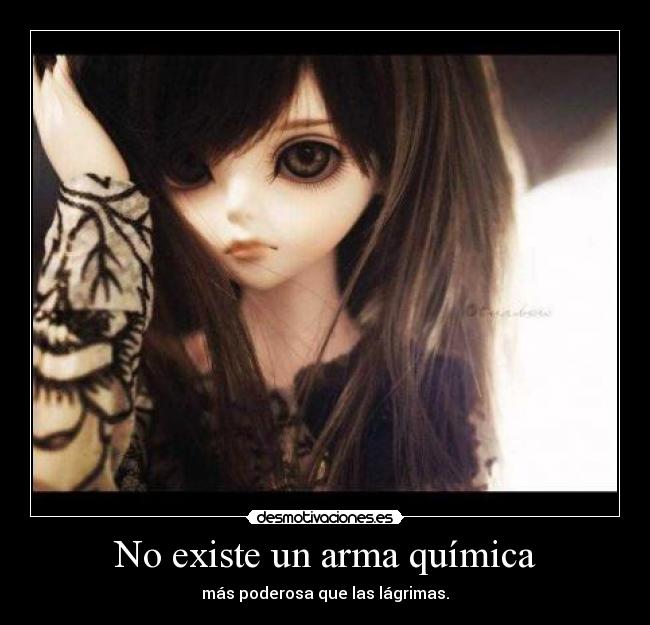 No existe un arma química -