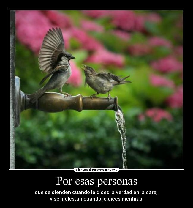 Por esas personas -