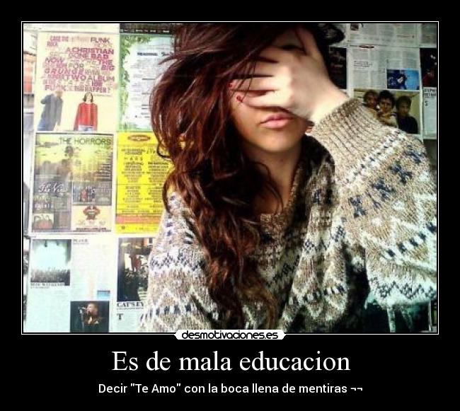 Es de mala educacion Desmotivaciones Es de mala educacion Desmotivaciones