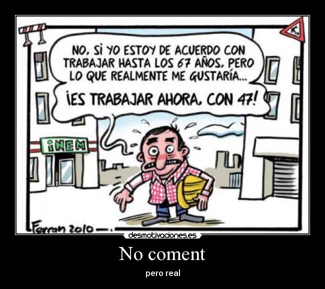 No coment - pero real