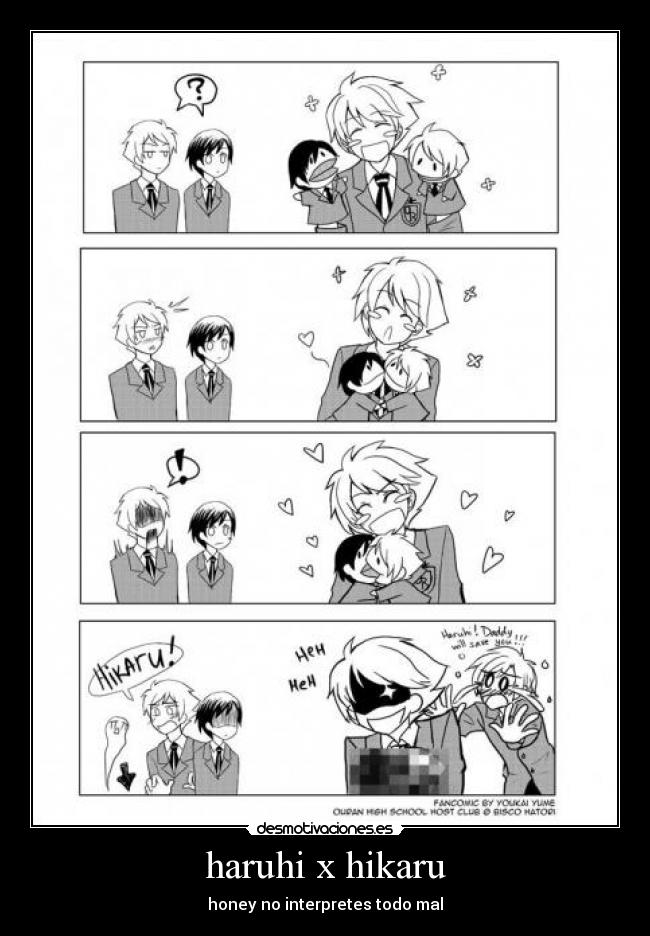 haruhi x hikaru -