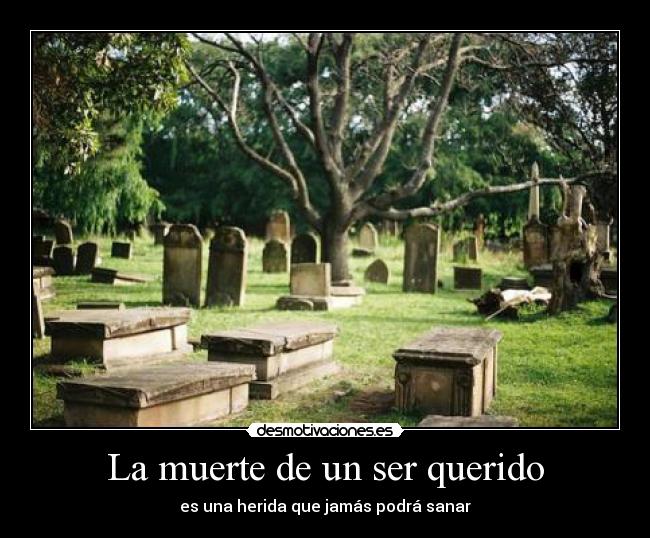 La muerte de un ser querido - 