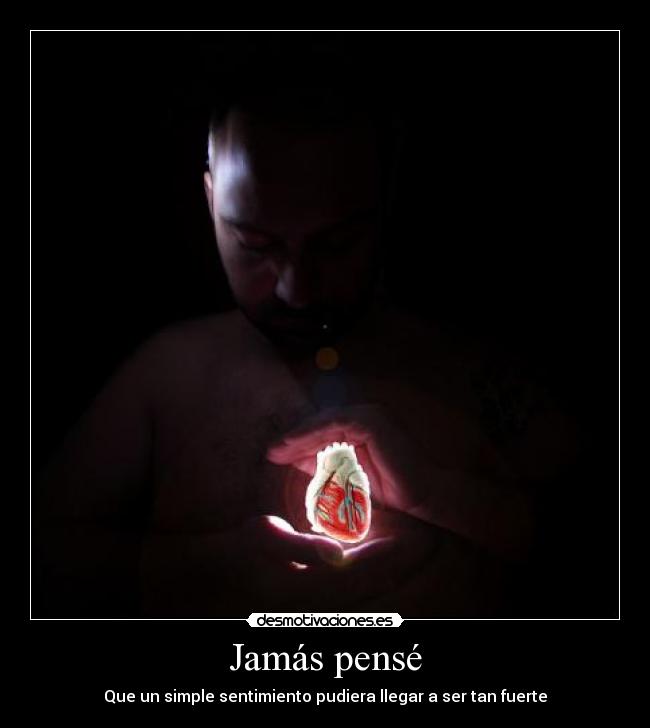 Jamás pensé - 