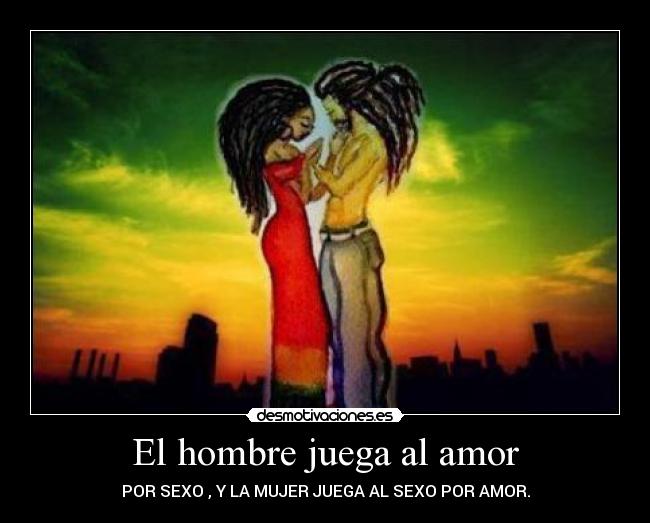 El hombre juega al amor - 