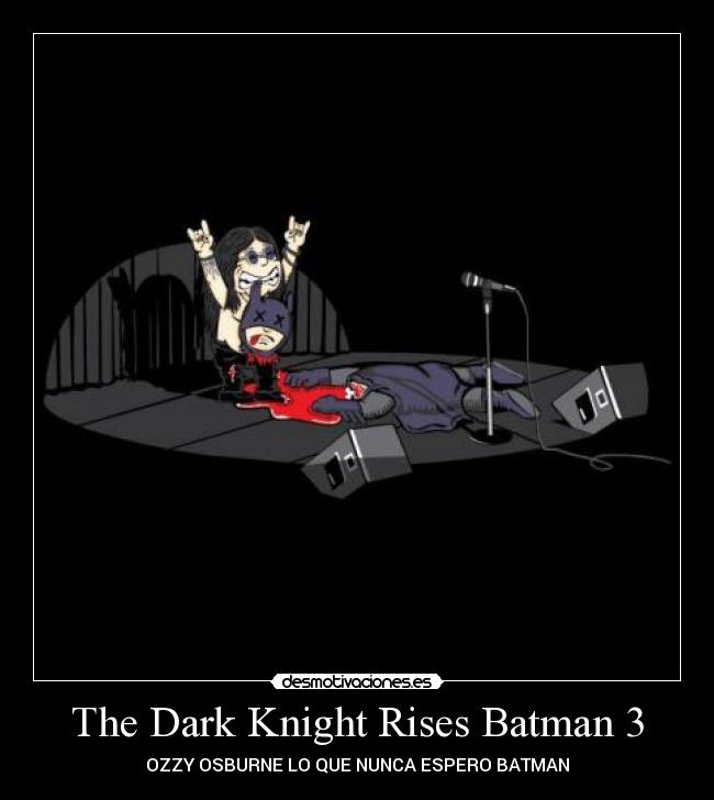 The Dark Knight Rises Batman 3 -