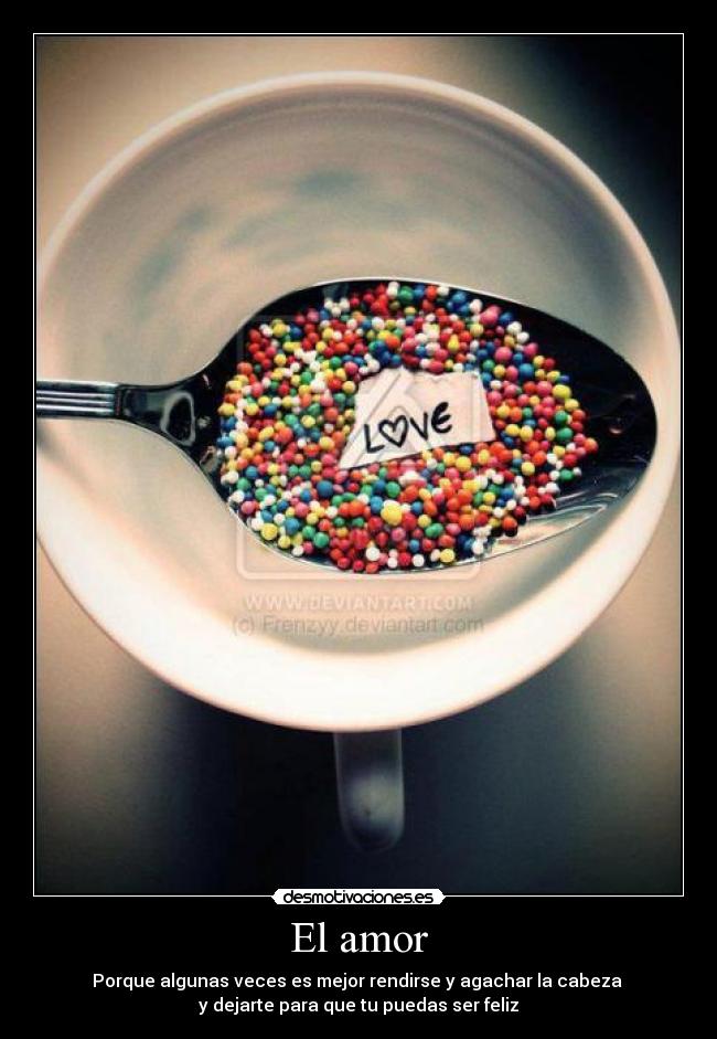 El amor -