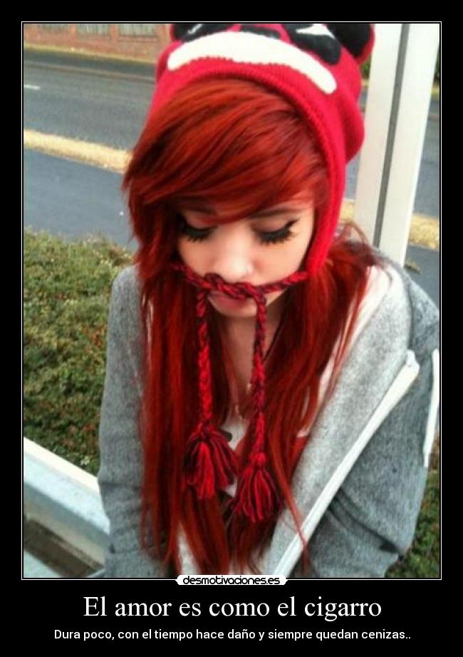 El amor es como el cigarro -