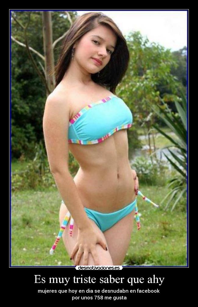 Es muy triste saber que ahy -