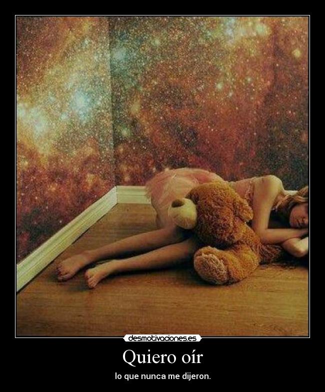 Quiero oír -