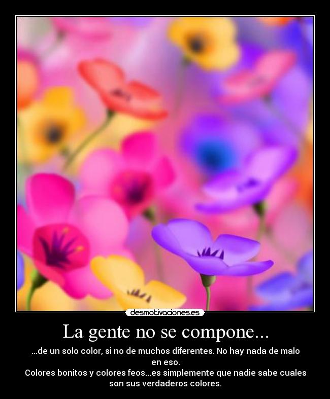 carteles colorful desmotivaciones