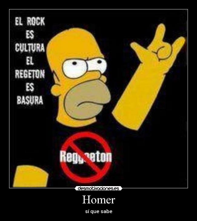 Homer - sí que sabe