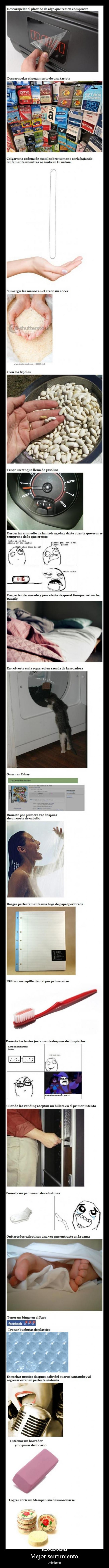 Mejor sentimiento! - Admitelo!