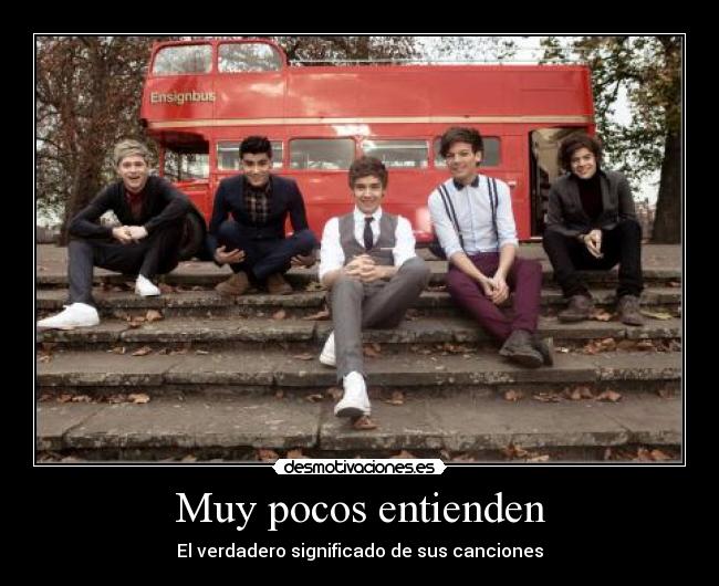 Muy pocos entienden -