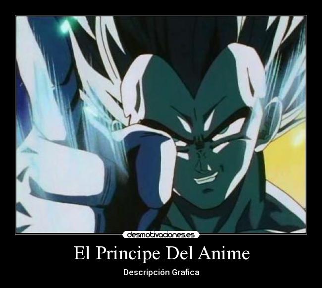 El Principe Del Anime - Descripción Grafica