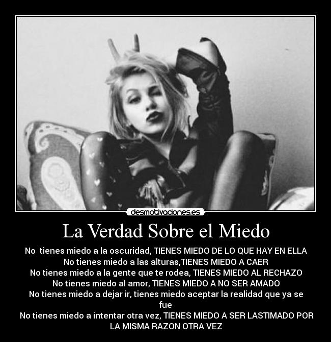 La Verdad Sobre el Miedo -