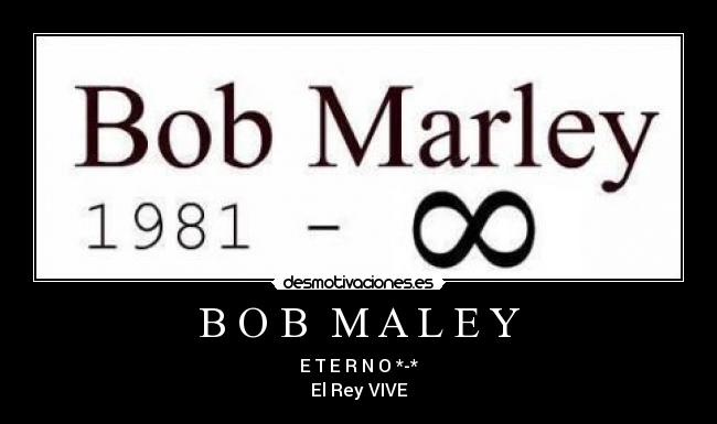 B O B M A L E Y - E T E R N O *-*
El Rey VIVE♥