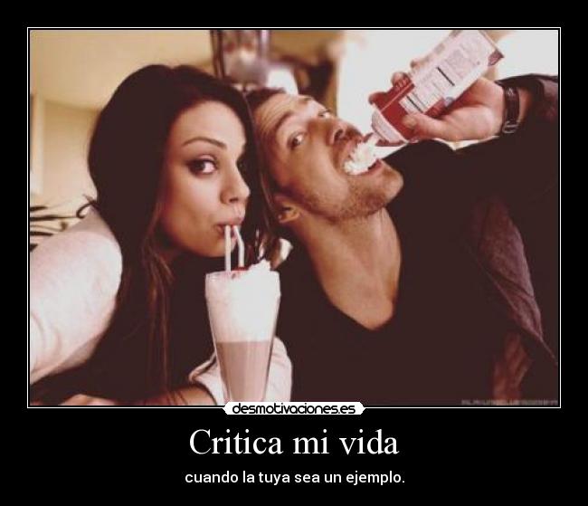 Critica mi vida - 