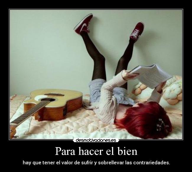 Para hacer el bien - 