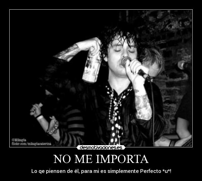 NO ME IMPORTA -