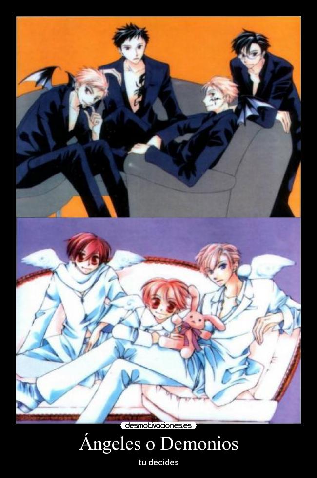 Ángeles o Demonios - tu decides