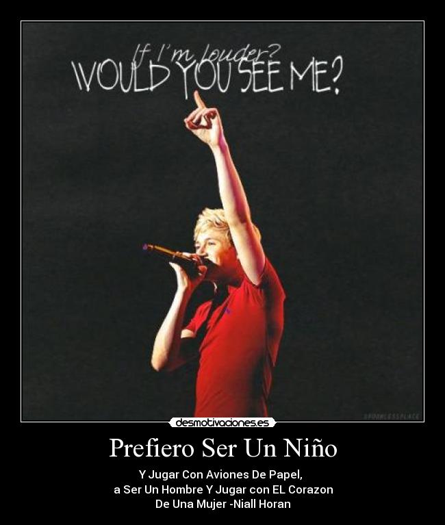 Prefiero Ser Un Niño -