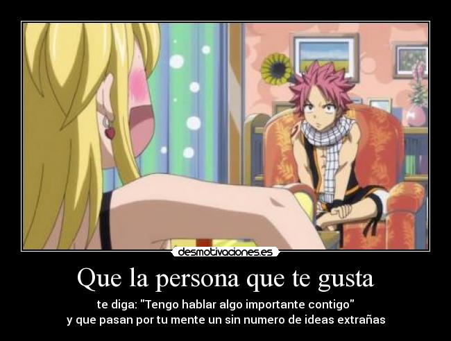 carteles que persona que gusta anime desmotivaciones