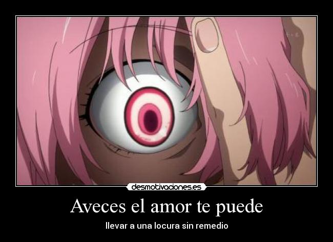 carteles amor mirai nikki desmotivaciones