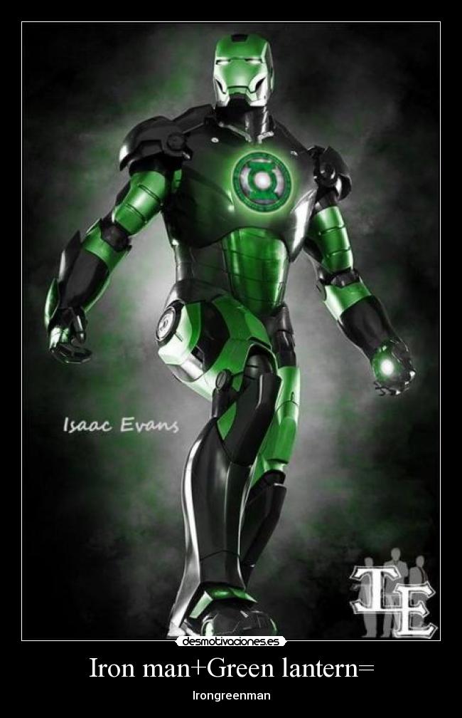 carteles iron man marvel green lantern desmotivaciones
