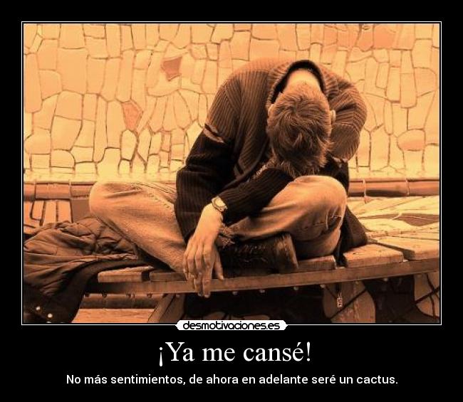 ¡Ya me cansé! - 