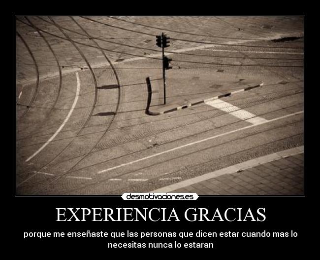 EXPERIENCIA GRACIAS -