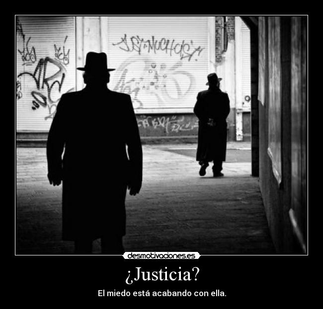 ¿Justicia? -