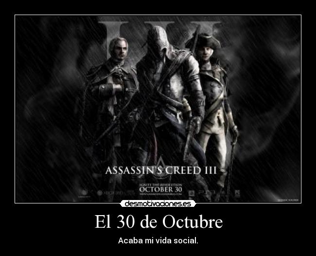 El 30 de Octubre -