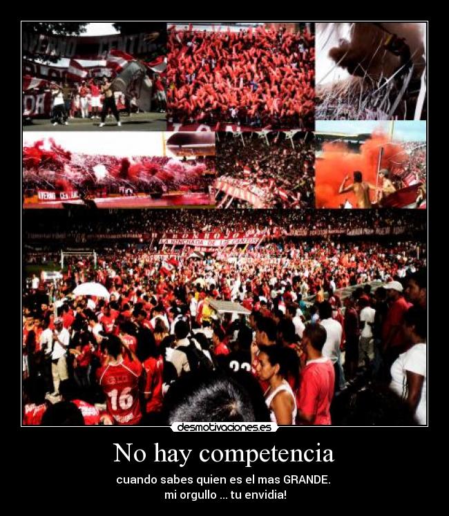 No hay competencia -