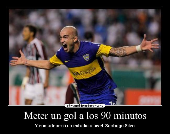 Meter un gol a los 90 minutos - 