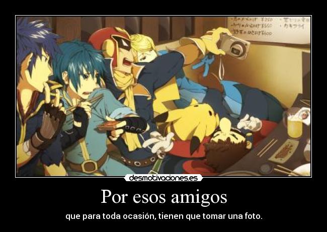 carteles amigos anime video game super smash bros brawl nigatsu desmotivaciones