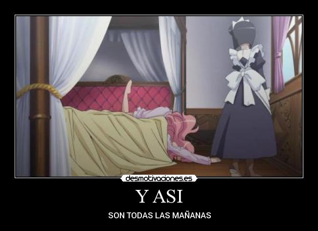 carteles zero tsukaima desmotivaciones