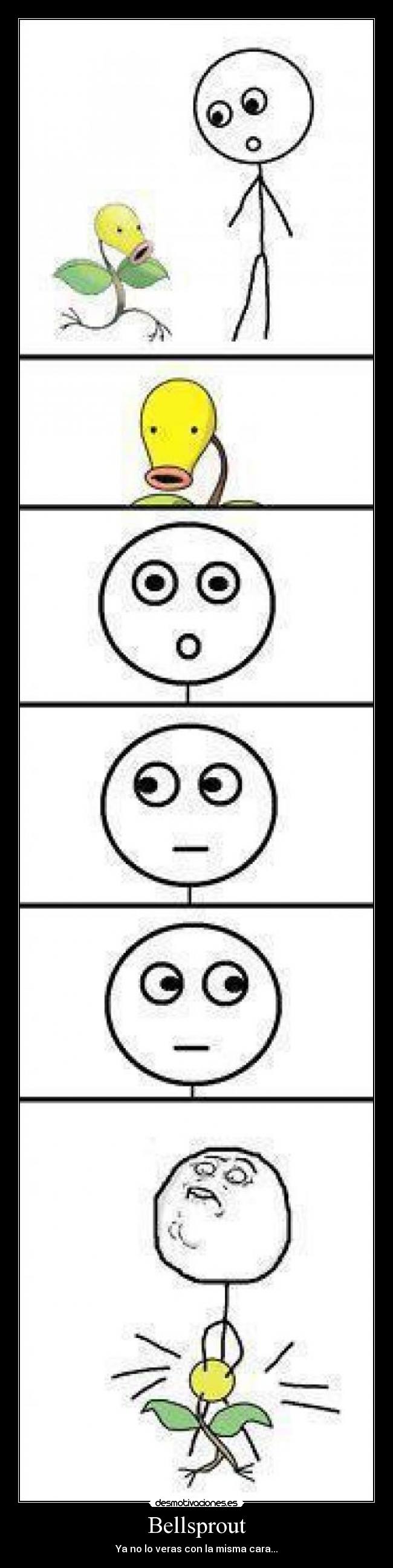 Bellsprout - Ya no lo veras con la misma cara...