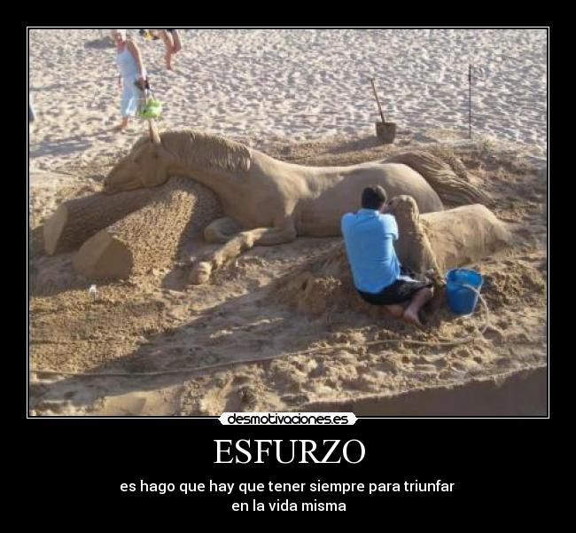 carteles esfuerzo desmotivaciones