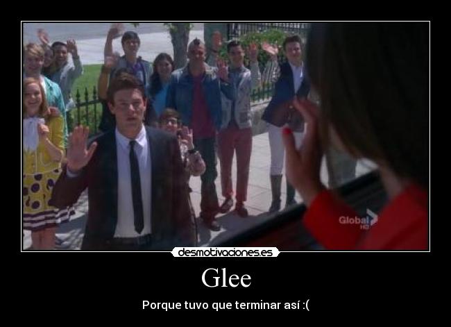 carteles glee desmotivaciones