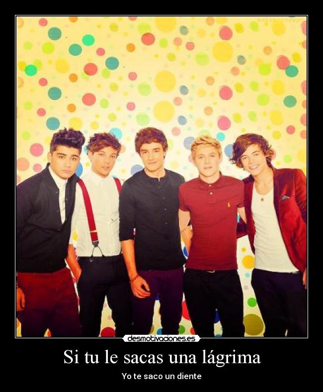 Si tu le sacas una lágrima - 
