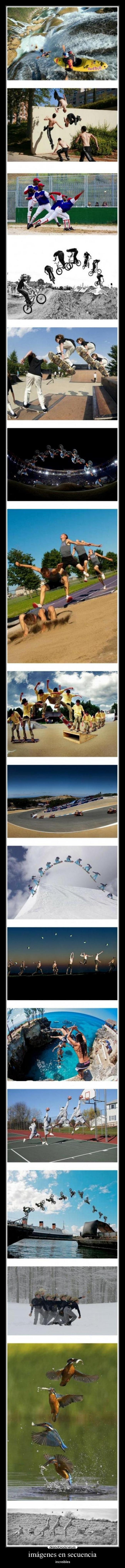 imágenes en secuencia -