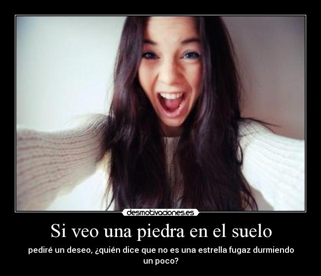 Si veo una piedra en el suelo - 