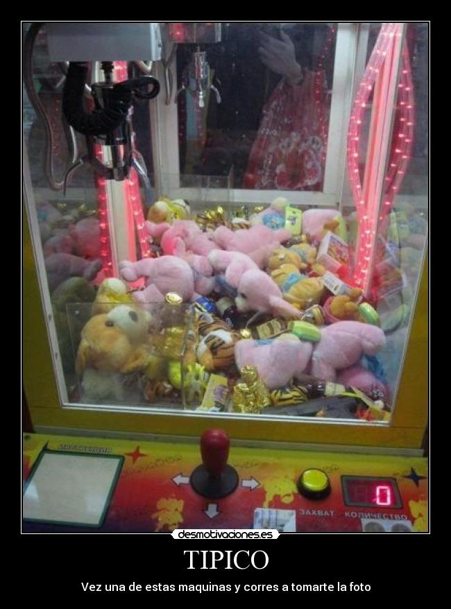 TIPICO - Vez una de estas maquinas y corres a tomarte la foto
