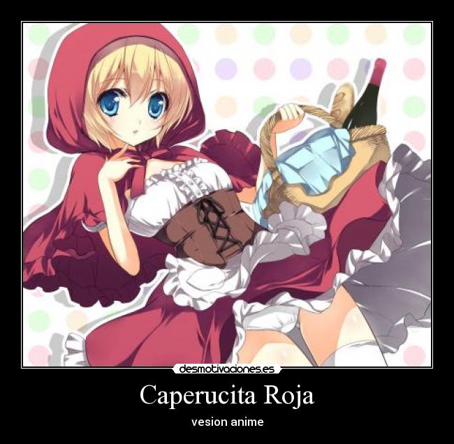 Caperucita Roja - vesion anime