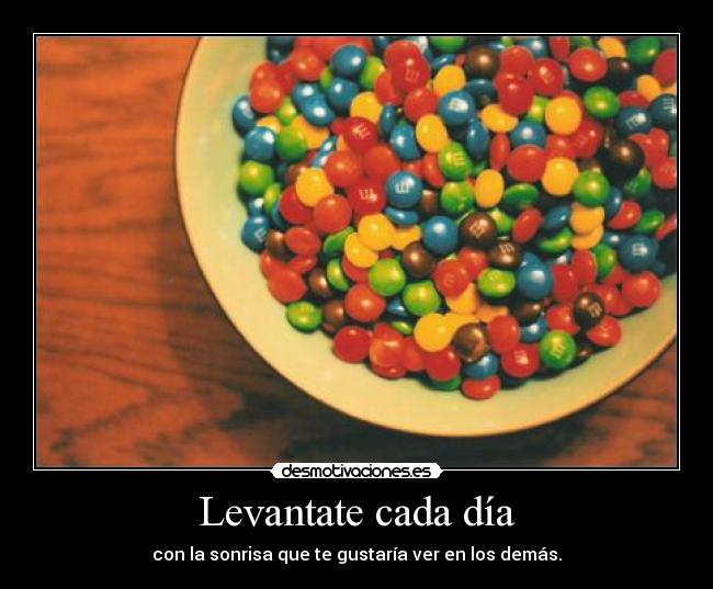 Levantate cada día -