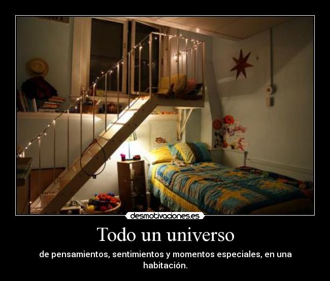 carteles todo universo pensamientos desmotivaciones