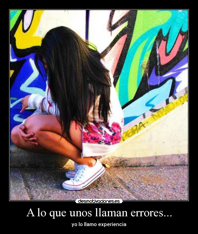 A lo que unos llaman errores... - 