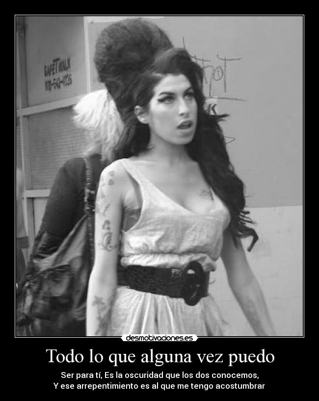 Todo lo que alguna vez puedo -