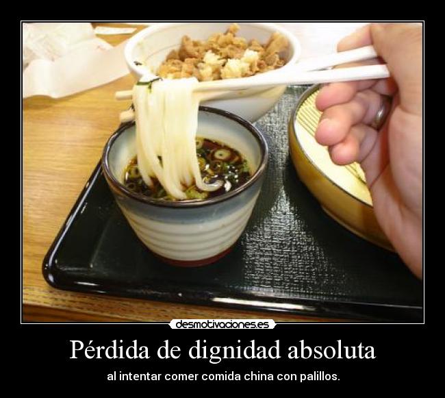 Pérdida de dignidad absoluta -