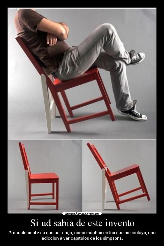 Si ud sabia de este invento -